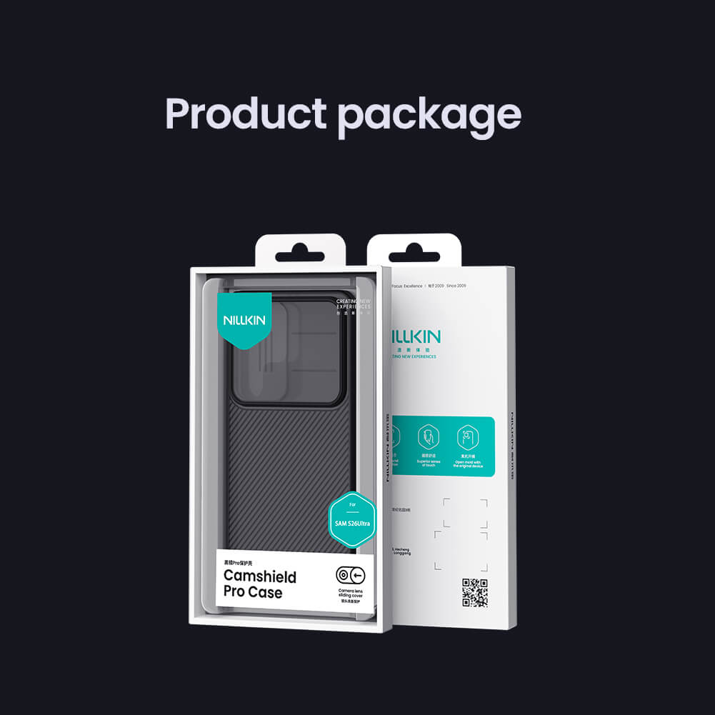 Чехол-крышка NILLKIN для Samsung Galaxy S26 Ultra (серия CamShield Pro Clear version)